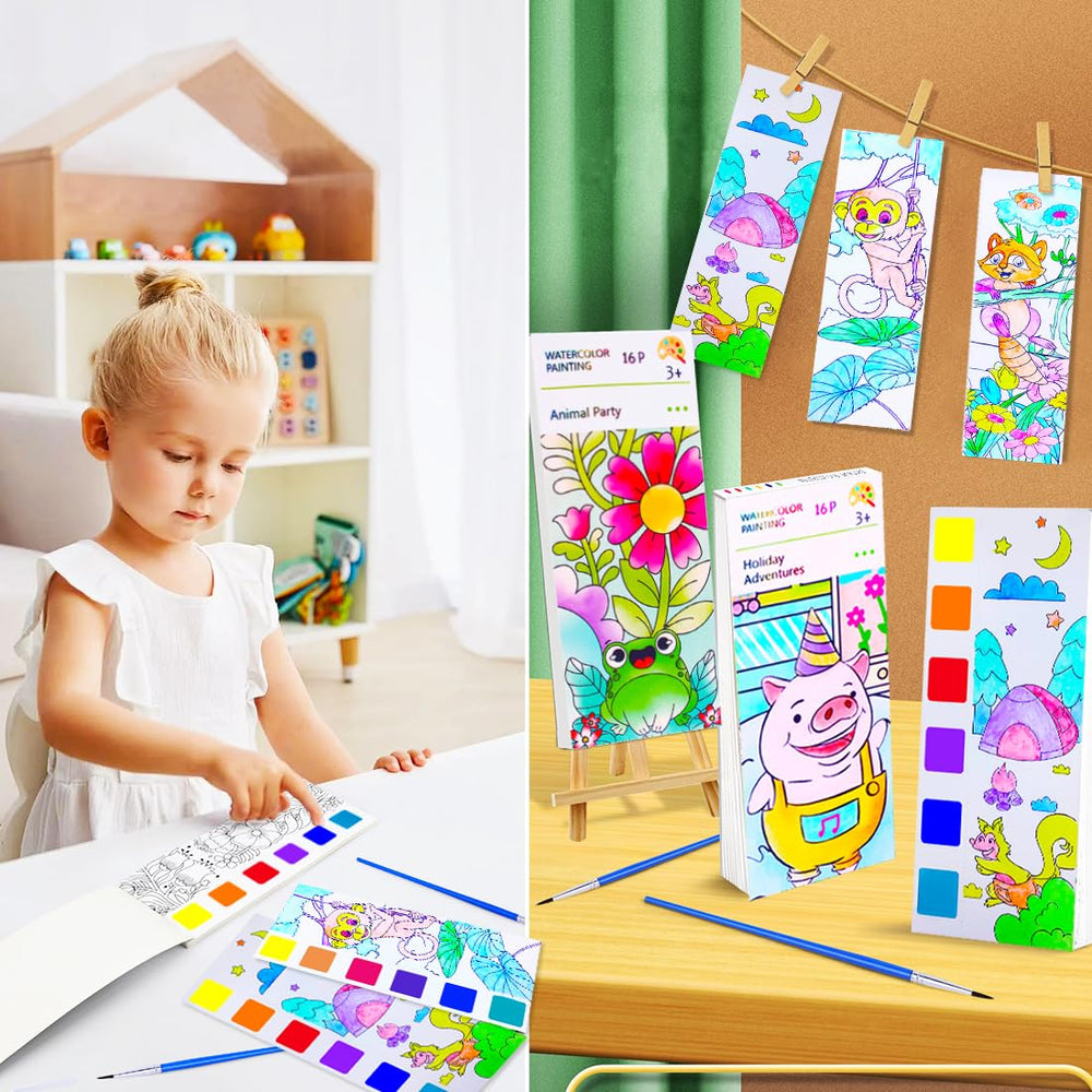 BAOXUE pocket painting book for kids, compact and portable.