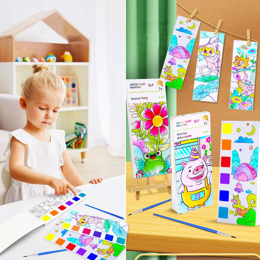 BAOXUE pocket painting book for kids, compact and portable.