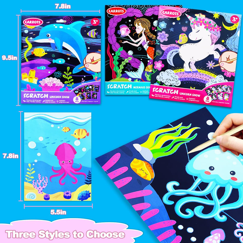 BAOXUE scratch art party activities inspire fun crafts and games.
