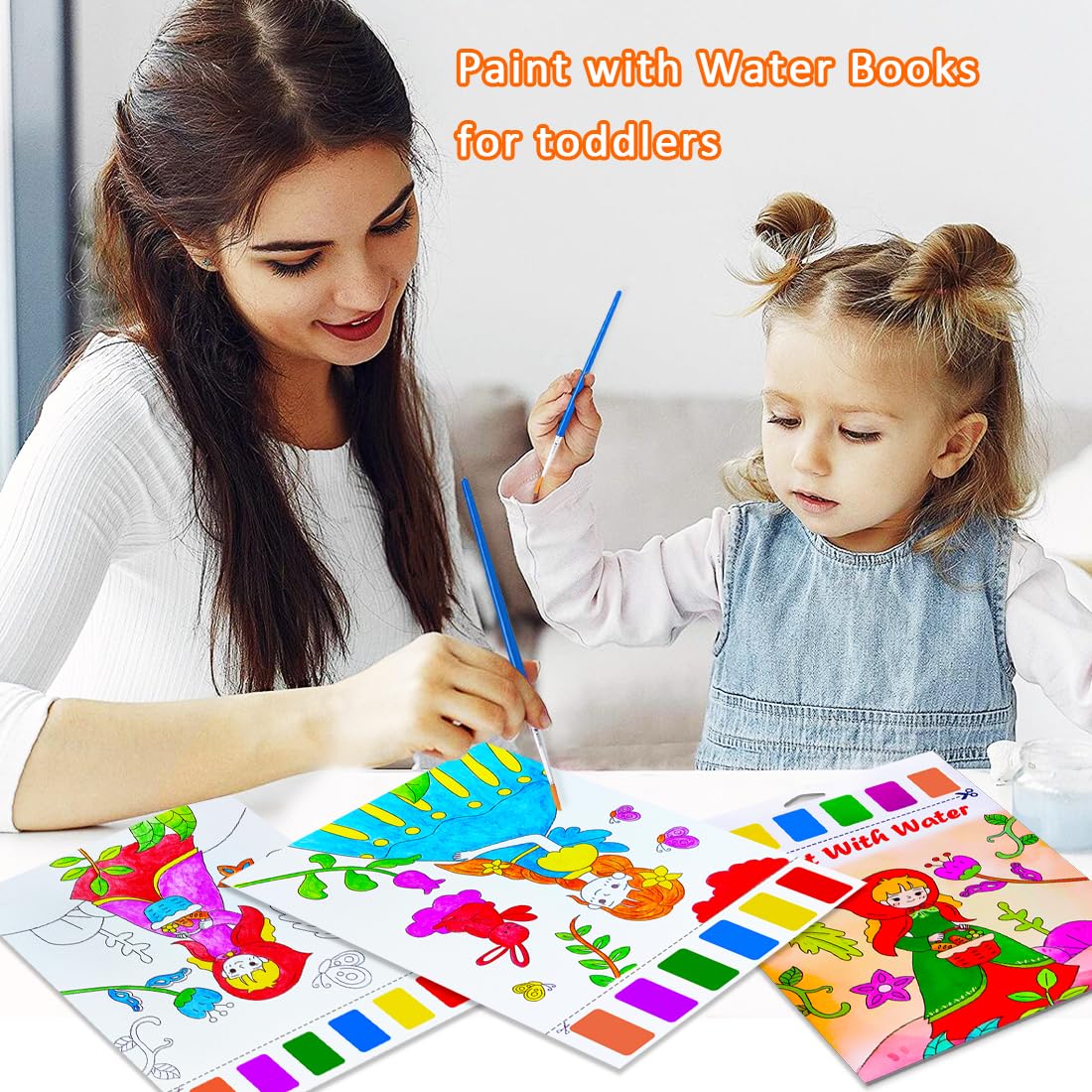 BAOXUE paint set with brush and palette enables mess-free painting.