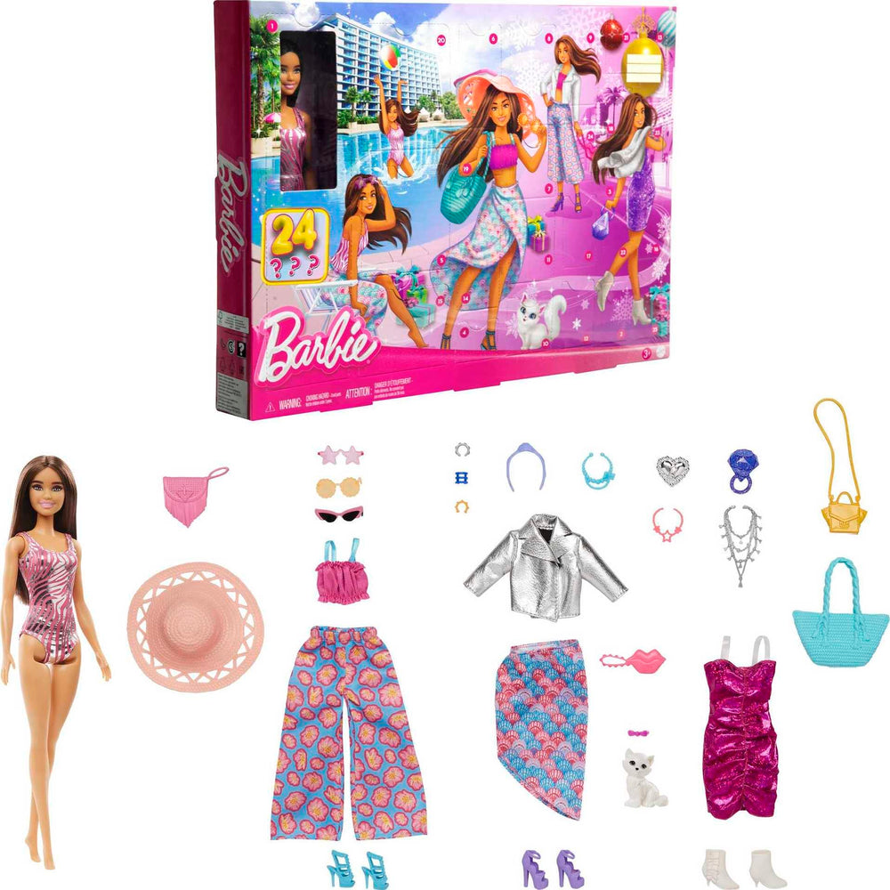 Barbie Advent Calendar reveals 24 fashion surprises for daily dress up