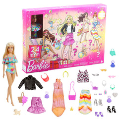 Barbie Advent Calendar with 12-inch Barbie doll ready for imaginative play