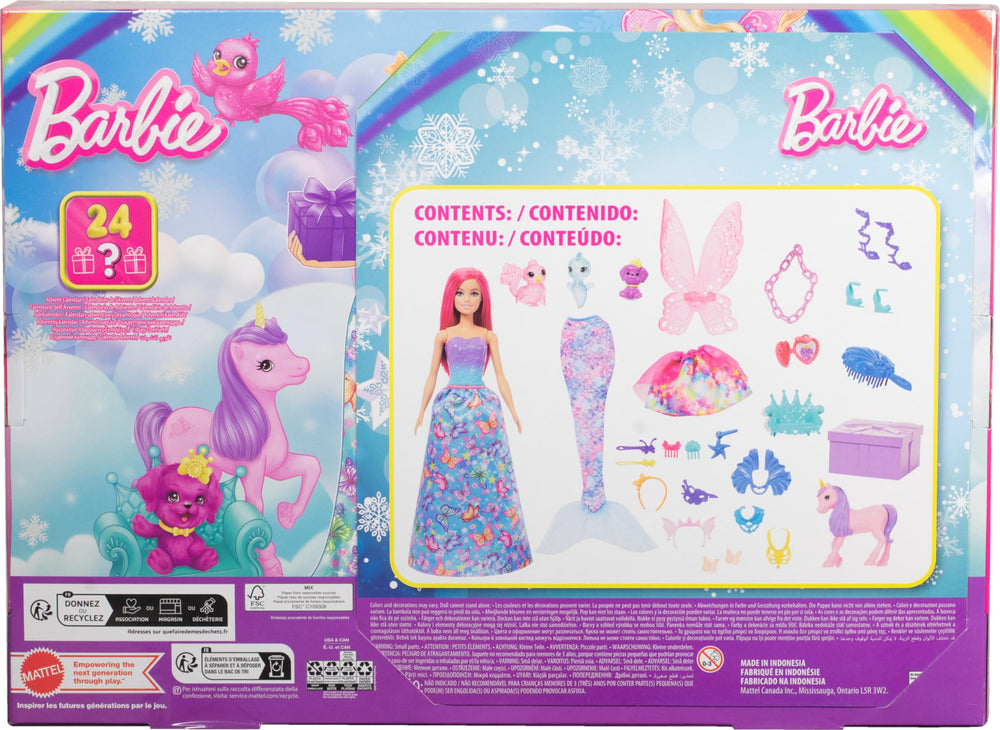 Barbie Advent Calendar pet bed for cozy play scenes
