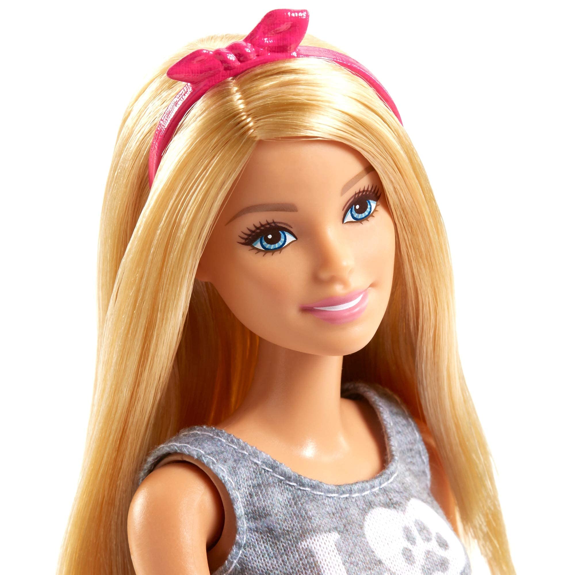 Barbie Animal Lovers playset dog and puppy image supports playful pet care scenes