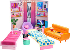 Barbie Big City Big Dreams dorm bed setup for shared living space and friendship stories.
