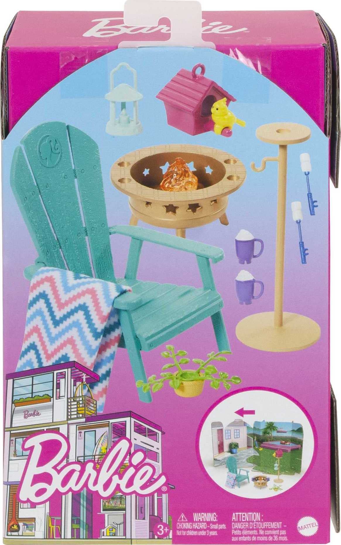 Barbie birdwatching decor sparks backyard storytelling