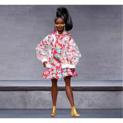 Barbie BMR1959 clear vinyl bomber jacket adds bold streetwear flair