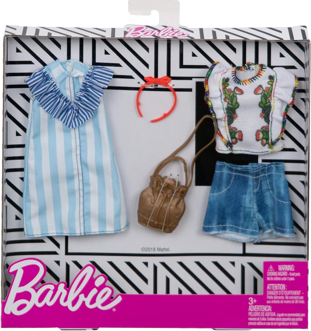 Barbie BRB fashion kit supports screen-free imaginative role-play at home.