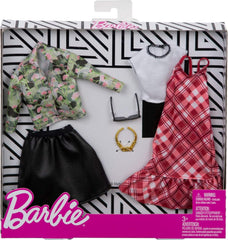 Barbie BRB fashion kit opens up quick styling scenarios during pretend play.