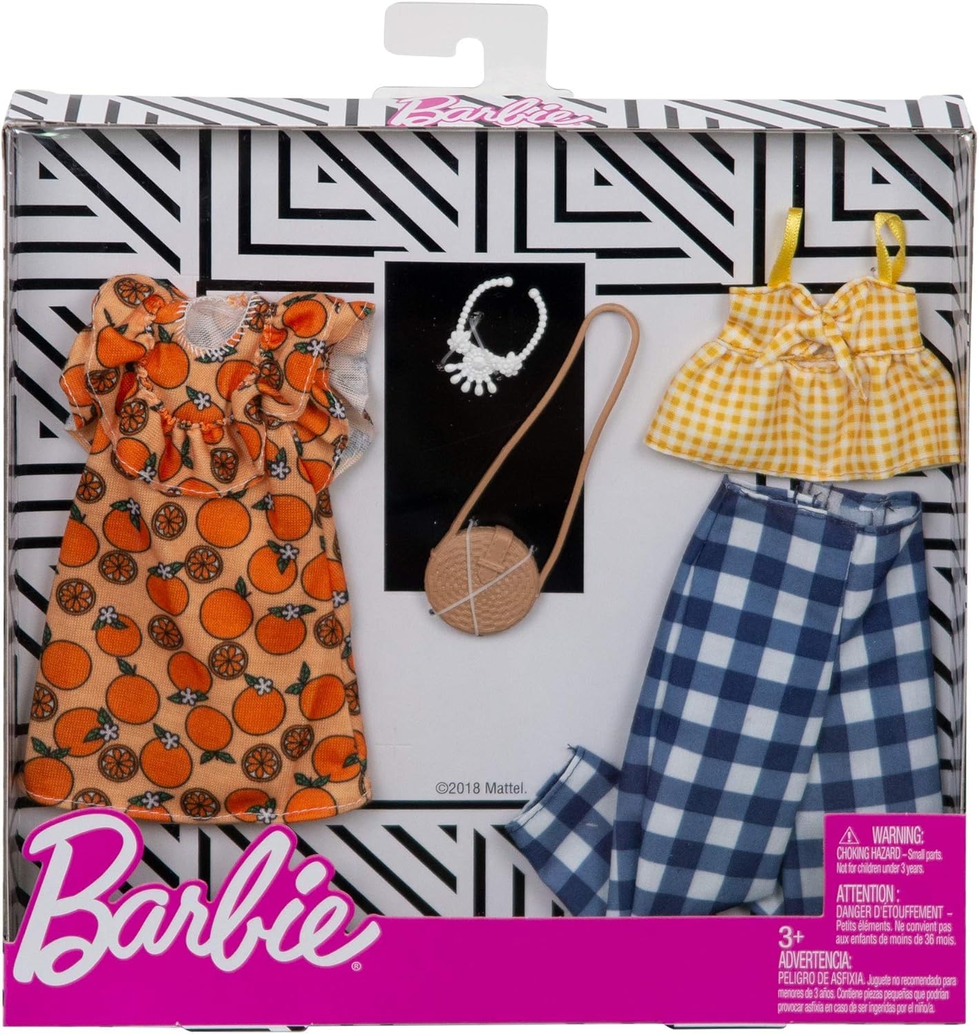Barbie BRB fashion sets compatible with other Barbie wardrobe pieces for expanded play.