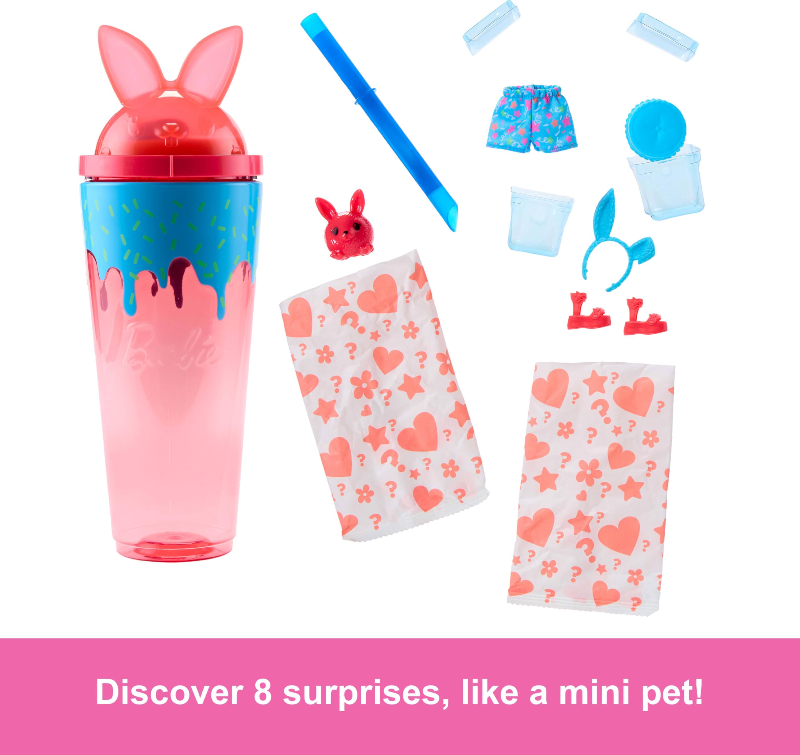 Barbie Bright Bunny fashion doll with sweet scent and poseable joints.