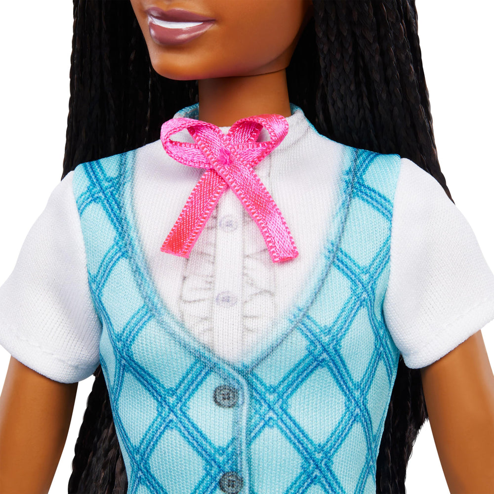 Barbie Brooklyn doll boots complete an authentic riding look for role-play.