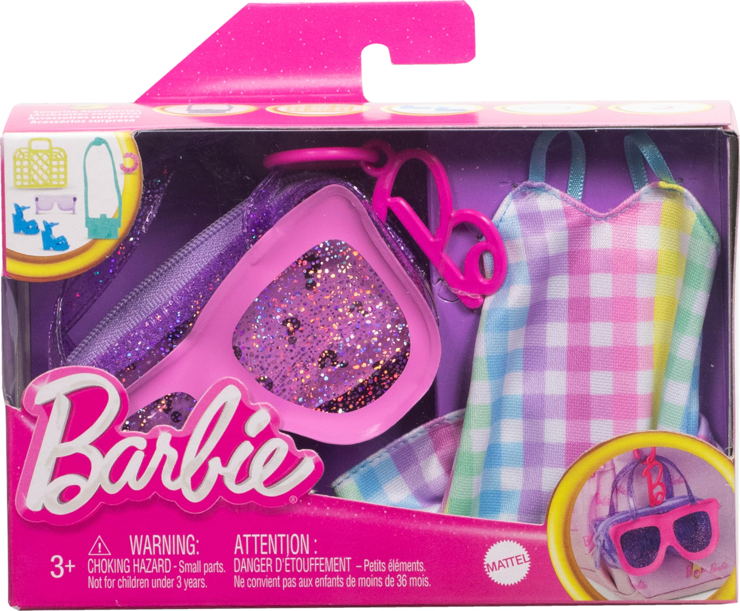 Barbie fashion doll accessories kit sparks imaginative dressing and adventures.