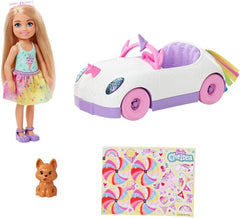 Barbie car sticker sheet lets kids customize the ride.