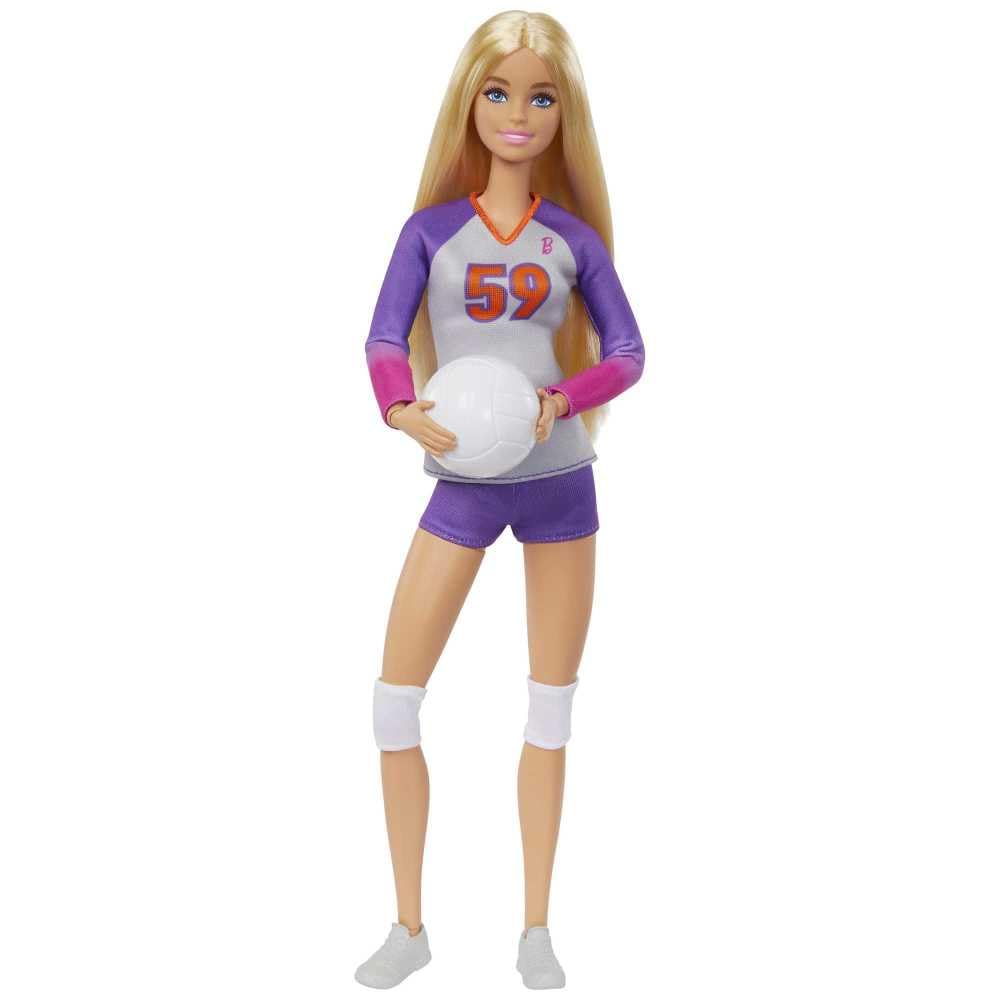 Barbie career doll wearing jersey number 59 inspires sports storytelling