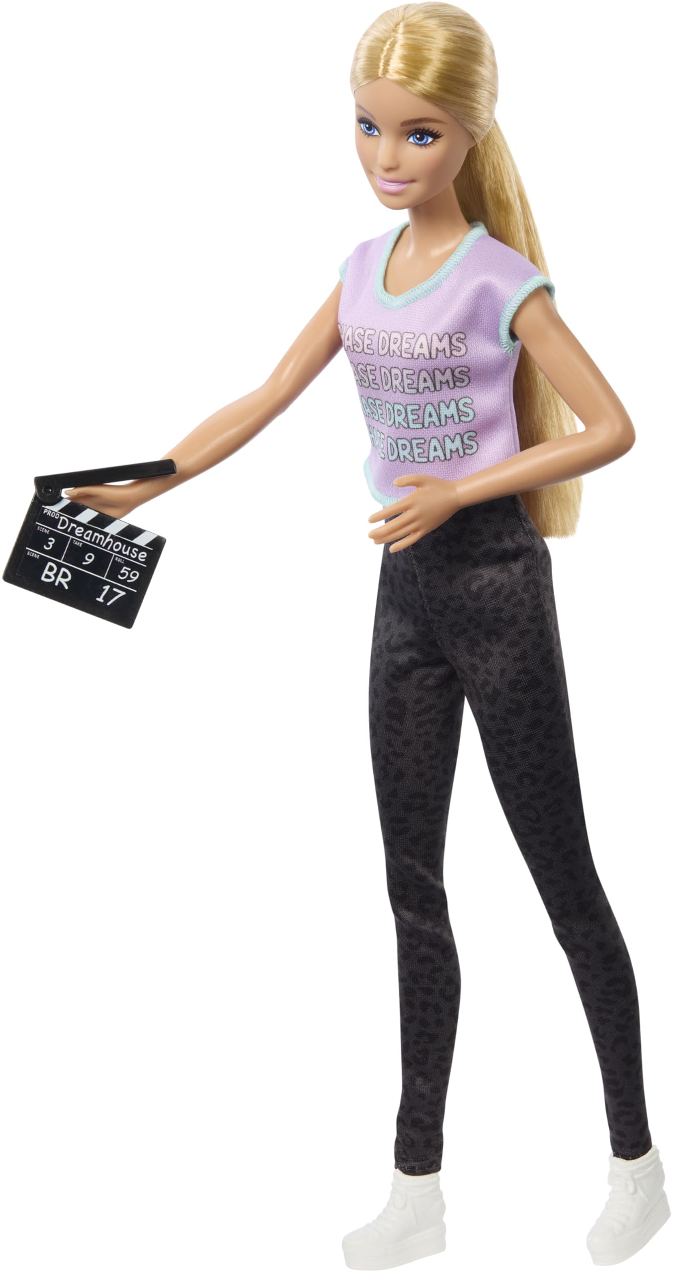 Barbie Careers Cinematographer with camera emphasizes visual storytelling.