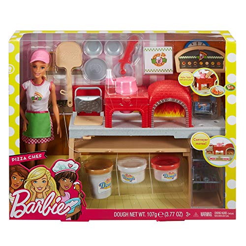 Barbie Careers dough color tray featuring three colors for varied pies.