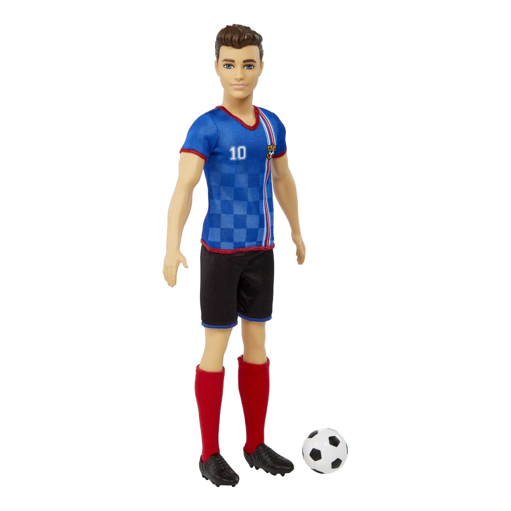 Barbie Careers Ken with cropped hair for modern sporty storytelling