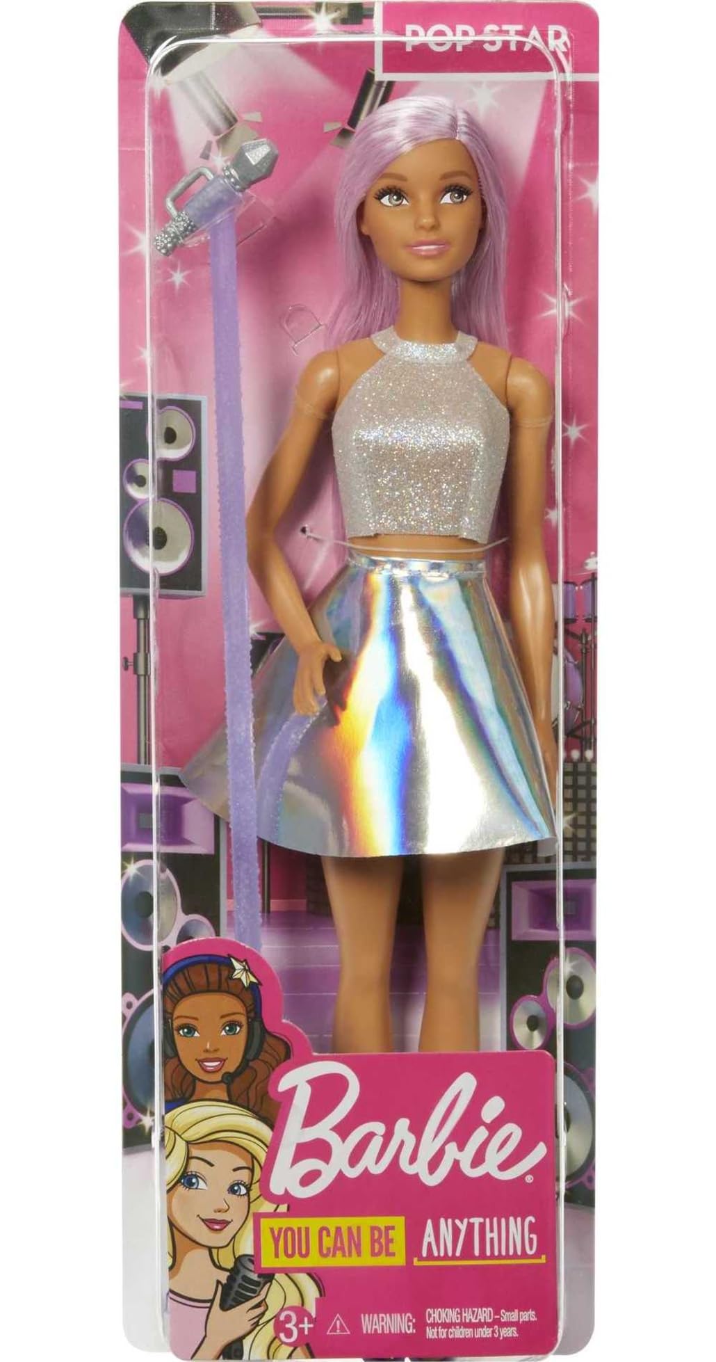 Barbie Careers pop star doll accessories highlight ready-to-play stage moments
