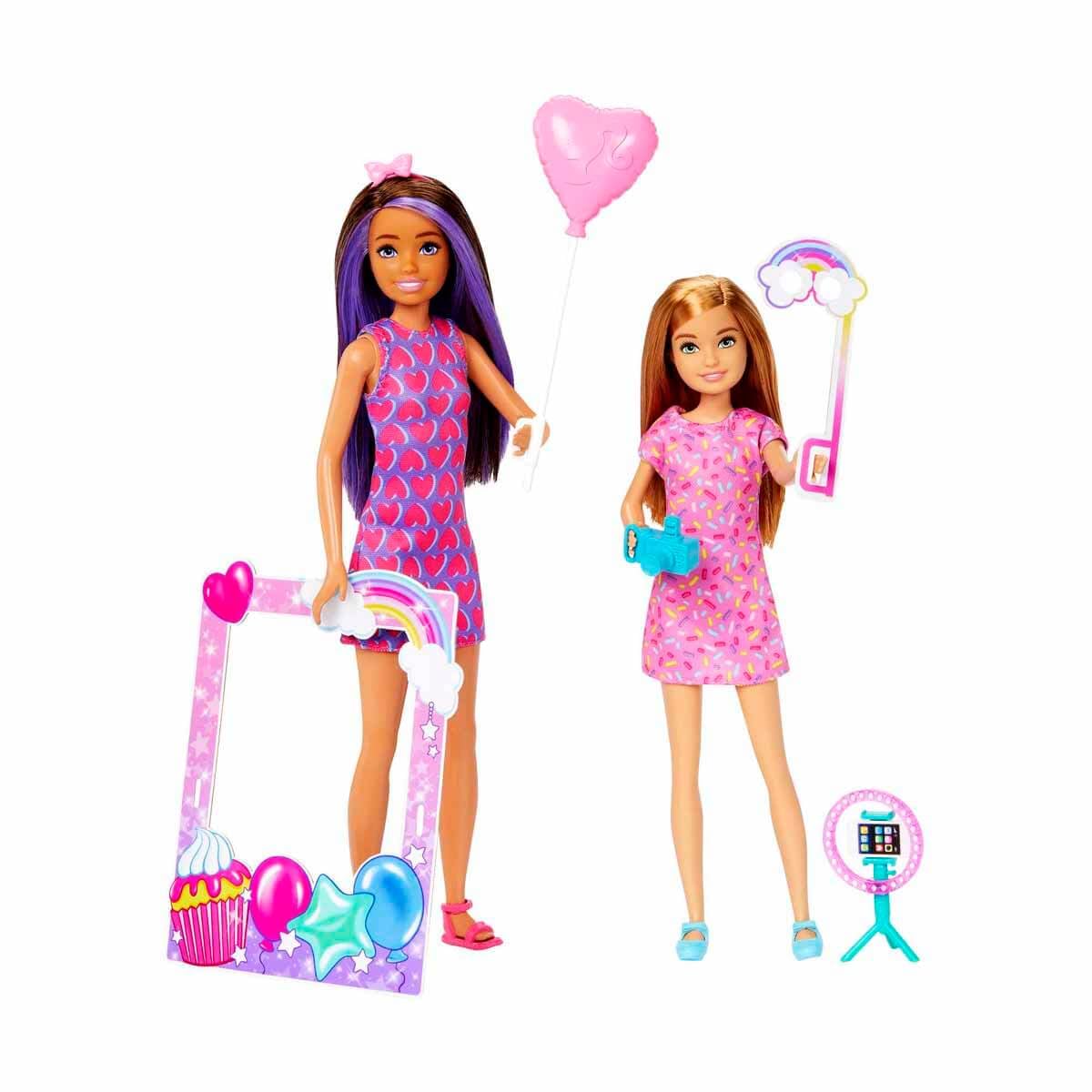 Barbie Skipper doll 2-pack for imaginative birthday party storytelling