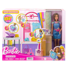 Barbie checkout register with card reader adds authentic boutique shopping moments