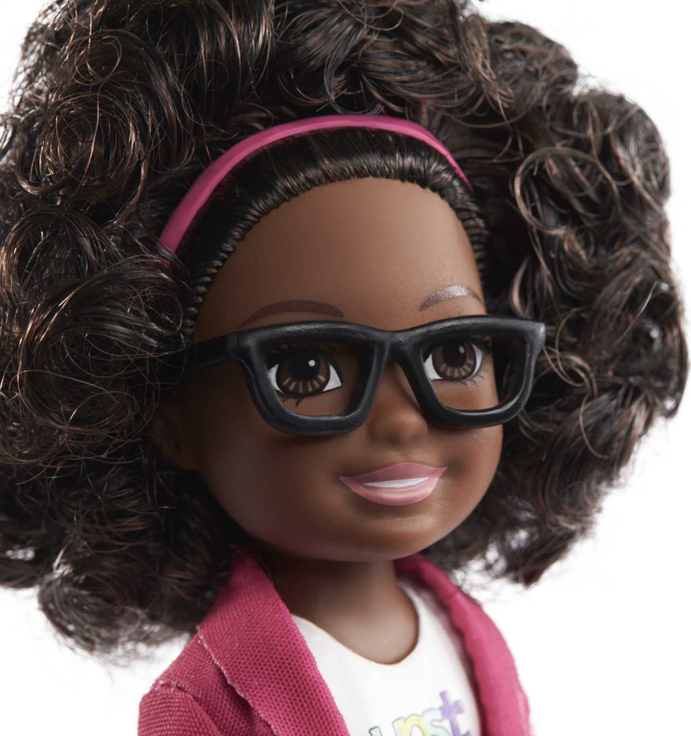 Barbie Chelsea Can Be Anything boss doll with outfit
