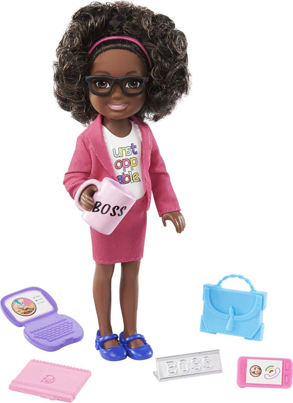 Barbie Chelsea Can Be Anything pilot doll for imaginative play