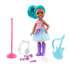 Barbie Chelsea Can Be Rockstar doll star-shaped glasses add stylish flair
