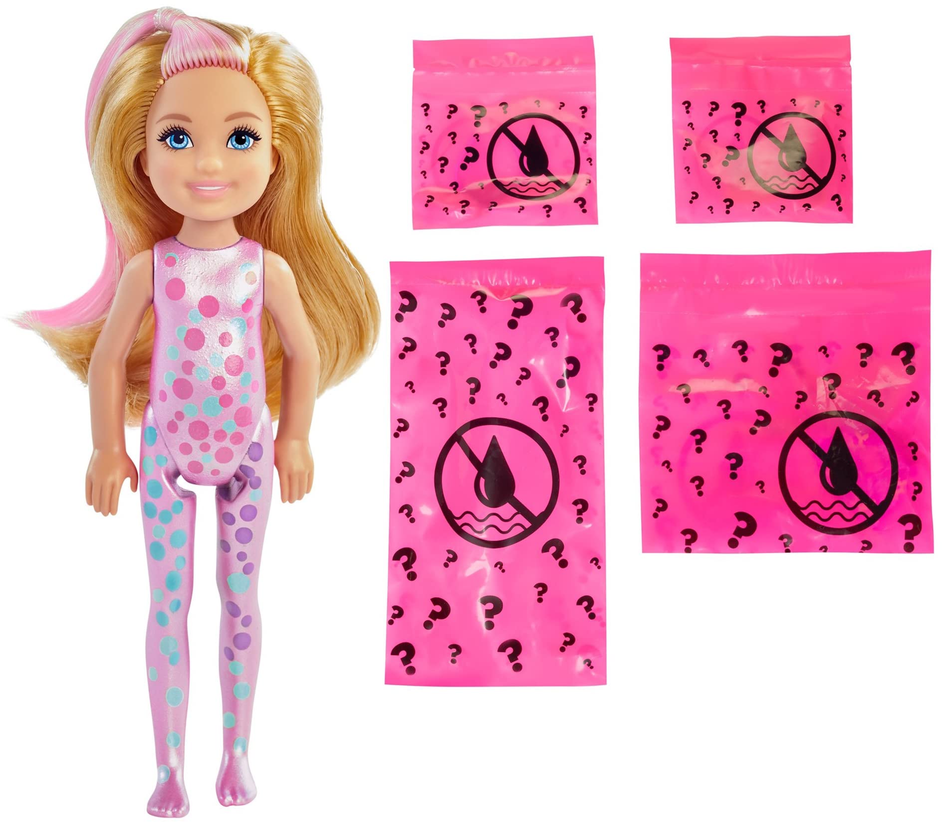 Barbie Chelsea Color Reveal balloon accessory enhances celebration play