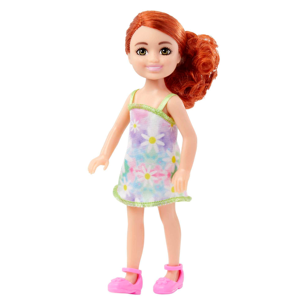Compact 6-inch Chelsea doll designed for small hands and portable play.