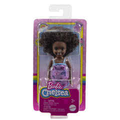 Barbie Chelsea doll sized at 6 inches for easy handling by little hands.