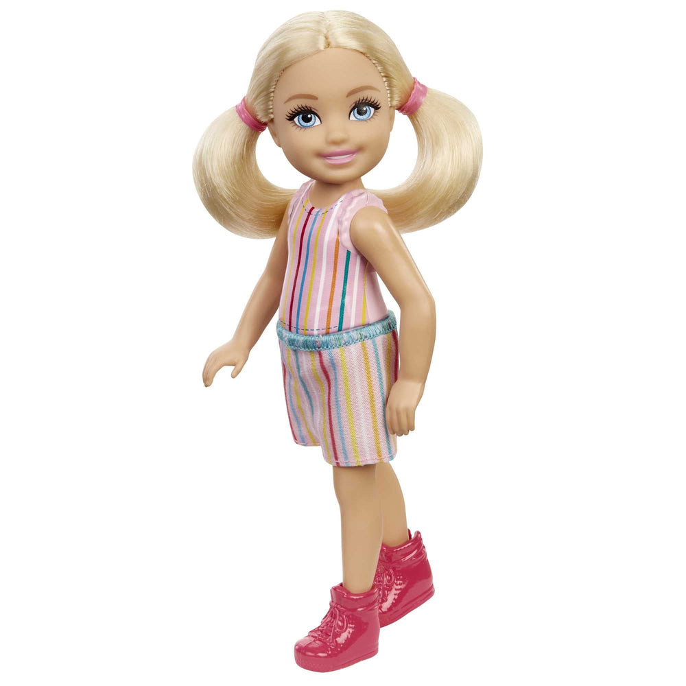 Barbie Chelsea doll with diverse looks to spark creative storytelling.