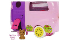 Barbie Chelsea camper exterior ready for on-the-go pretend adventures.