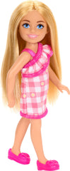 Compact six-inch Chelsea doll fits small hands for easy handling.