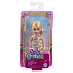Barbie Chelsea doll in yellow high-top sneakers supports active pretend-play.