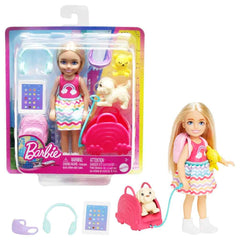 Barbie Chelsea luggage stickers for decorating travel gear