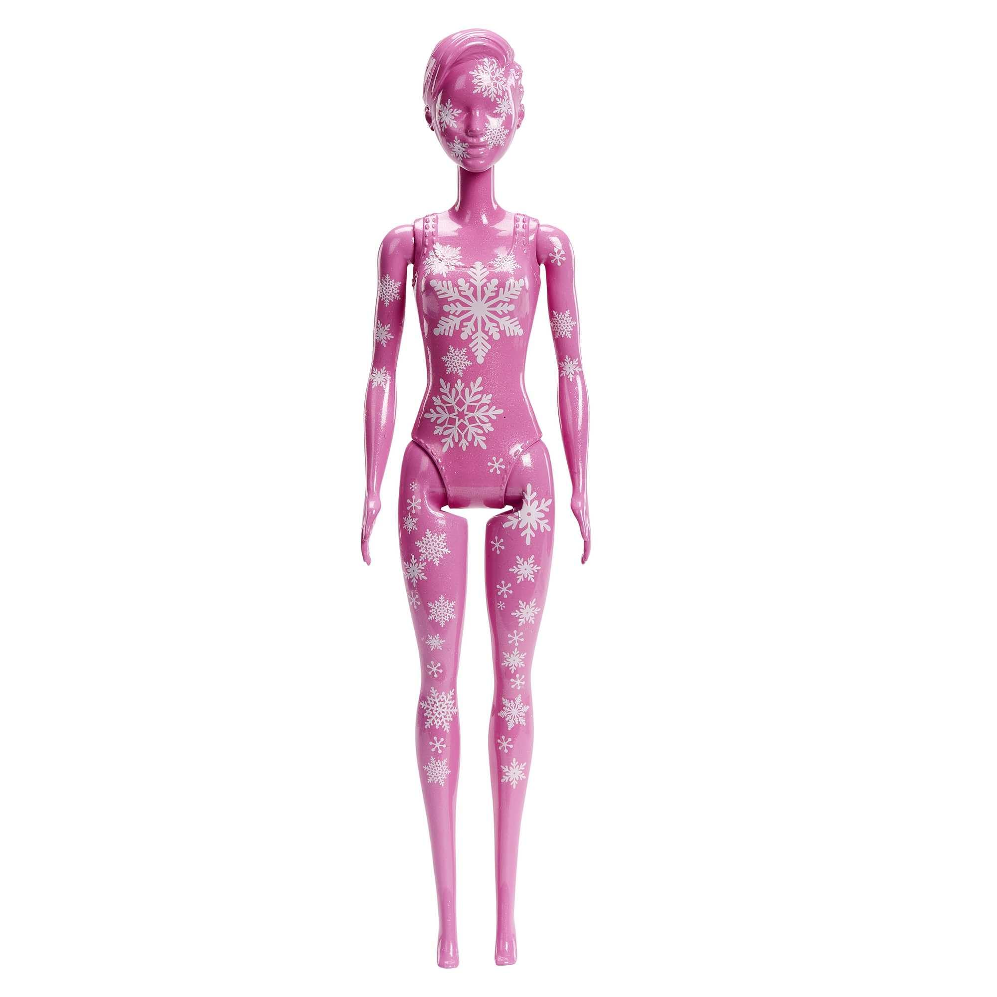 Barbie Color Reveal Advent Calendar kitten in lavender coating, a cute surprise