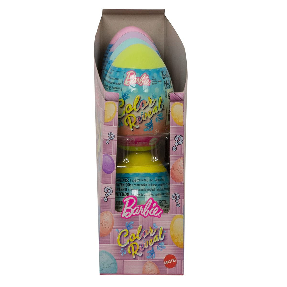 Barbie Color Reveal Easter Egg mix-and-match accessories for creativity