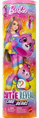 Barbie Cutie Reveal Care Bears color-change face with water for extra surprises