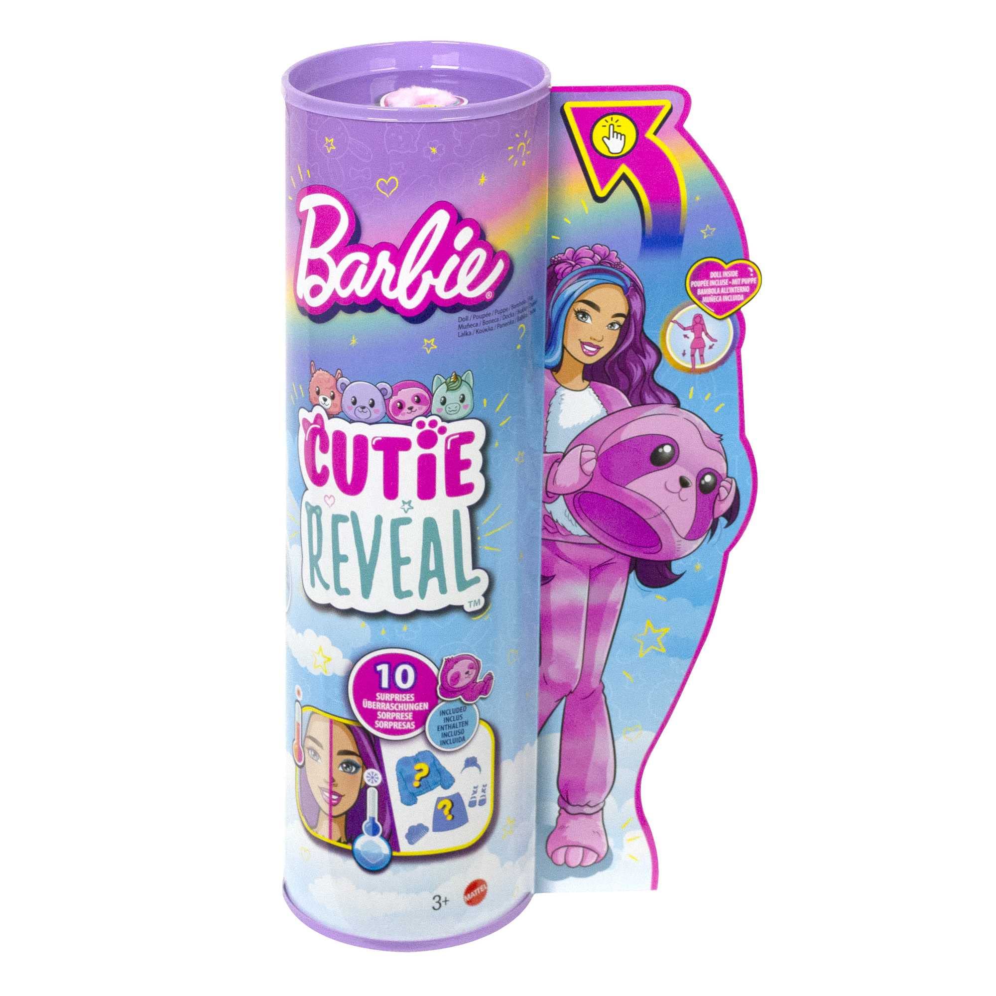 Barbie Cutie Reveal color-change face paint activated by cold water