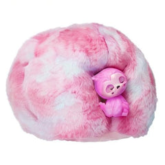 Barbie Cutie Reveal mini pet sloth eyes open and close during play