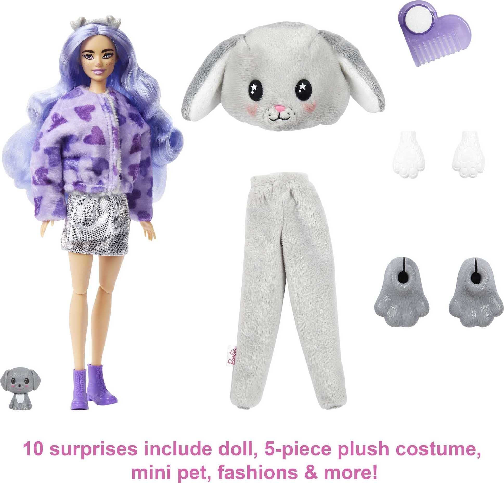 Barbie Cutie Reveal puppy eyes open and close during color change