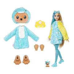Barbie Cutie Reveal unboxing kit with 10 surprises and collectable accessories