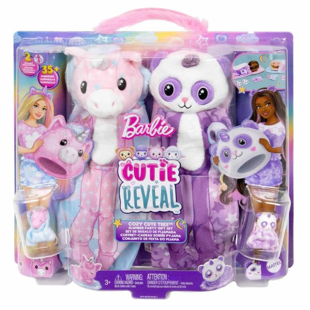 Barbie Cutie Reveal unboxing surprises spark imaginative play and daily adventures.
