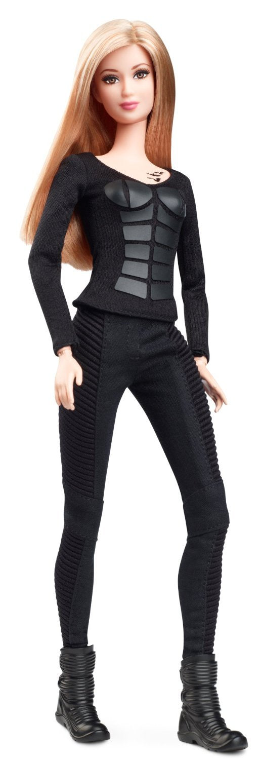 Barbie Divergent Tris doll featuring raven tattoo for storytelling