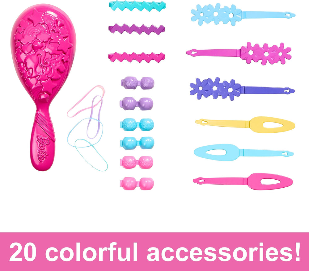 Barbie Styling Head zigzag barrettes add playful texture