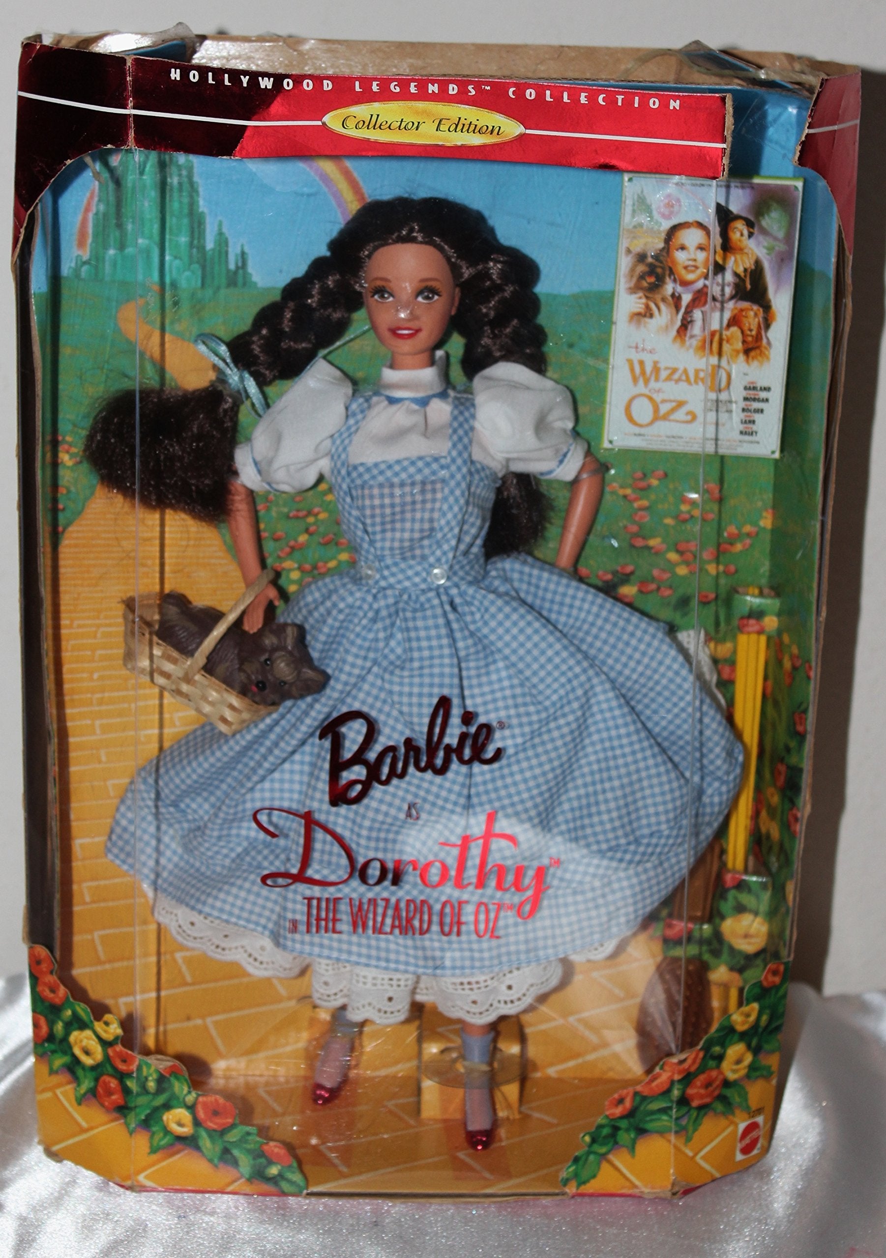 Barbie Dorothy ruby slippers, sparkling footwear for imaginative storytelling