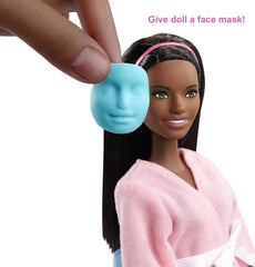 Barbie dough color bowls and molds for colorful mask crafting.