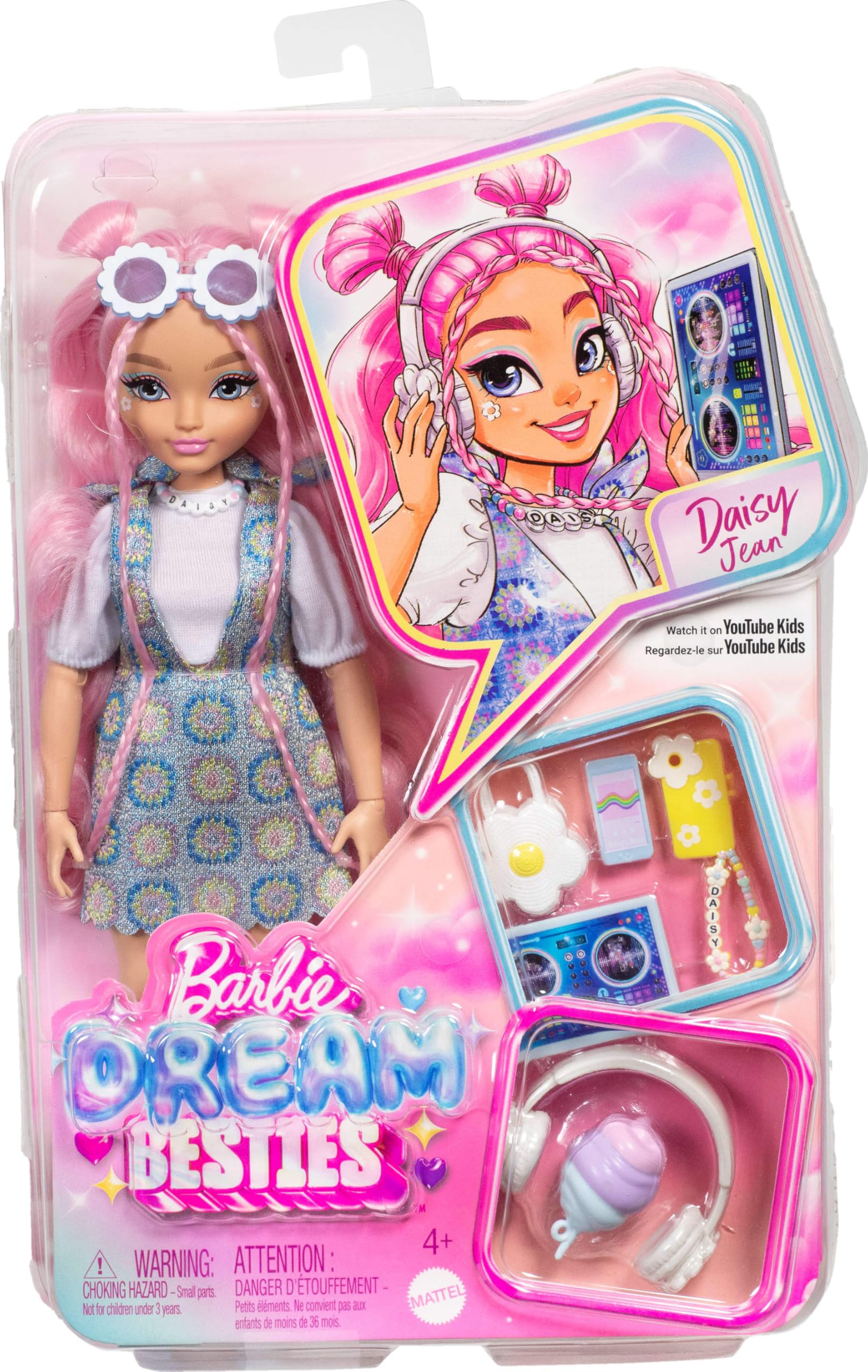 Doll cannot stand alone, encouraging sharing and collaborative play with friends.