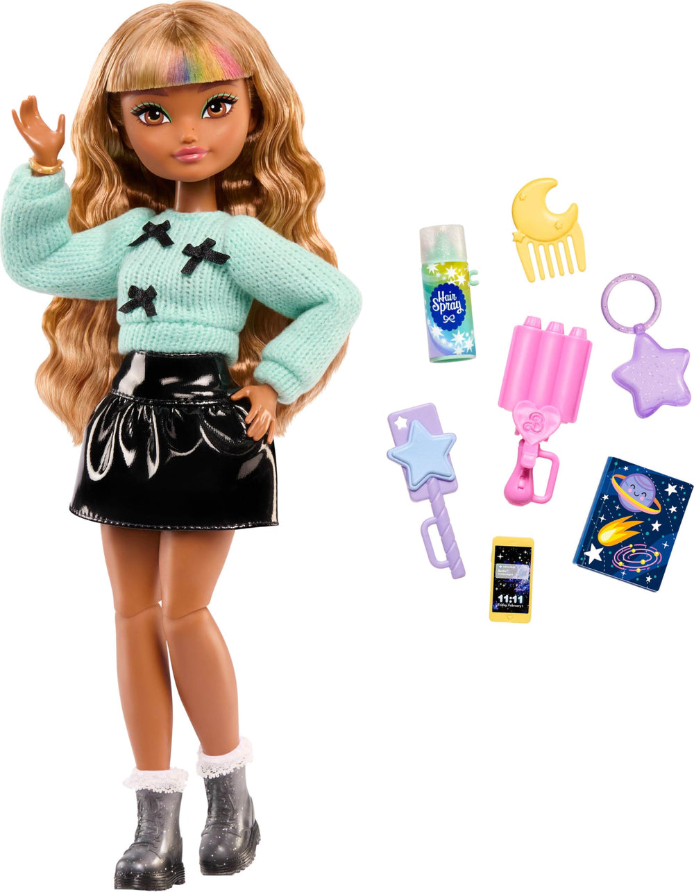 Zia doll's star purse highlights accessorizing and storytelling themes